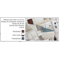 Domaine Sérol Côte Roannaise "Perdrizière" rouge 2023 parcelle