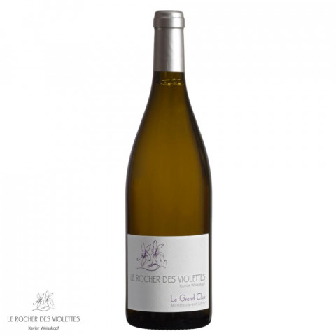 Le Rocher des Violettes Montlouis "le grand clos" blanc sec 2022 bouteille