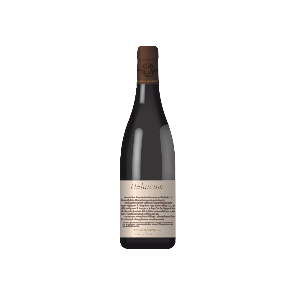 Les Vins de Vienne Heluicum rouge 2020 bouteille