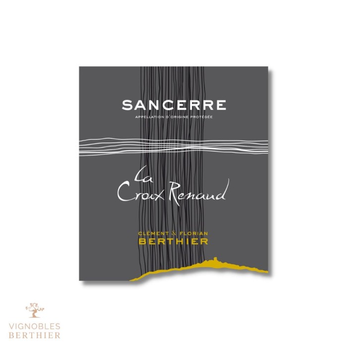 Domaine Berthier Sancerre "La Croix Renaud" red 2018 (3 bottles)