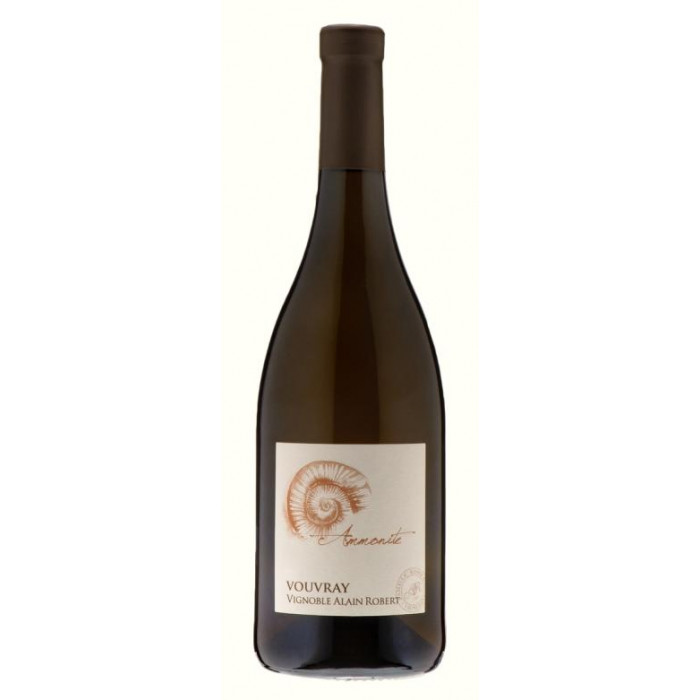 Vignoble Alain Robert Vouvray "Ammonite" blanc sec 2023 bouteille Vignoble Alain Robert Vouvray "Ammonite" blanc sec 2023 bouteille