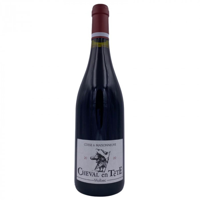 Domaine Cosse-Maisonneuve Cahors "Cheval en tête" rouge 2022 bouteille Domaine Cosse-Maisonneuve Cahors "Cheval en tête" rouge 2022 bouteille