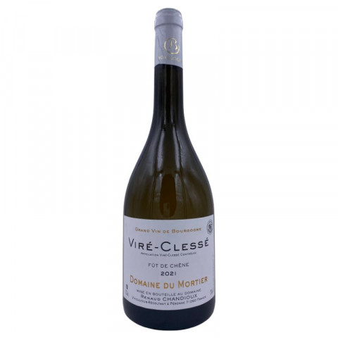 Domaine du Mortier Vire-Clesse "futs de chene"  dry white 2023