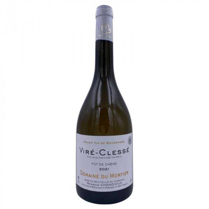 Domaine du Mortier Vire-Clesse "futs de chene"  dry white 2023