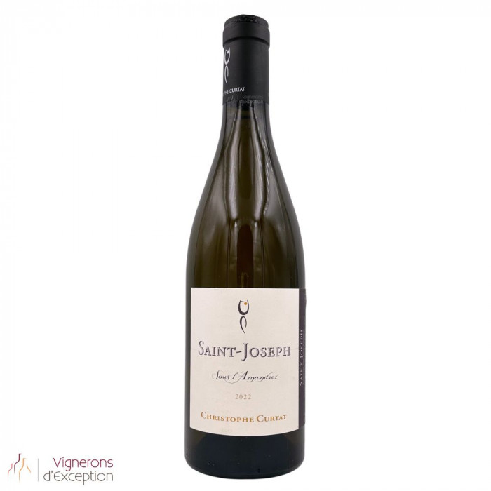 Domaine Christophe Curtat Saint-Joseph "Sous l'Amandier" blanc sec 2023 bouteille