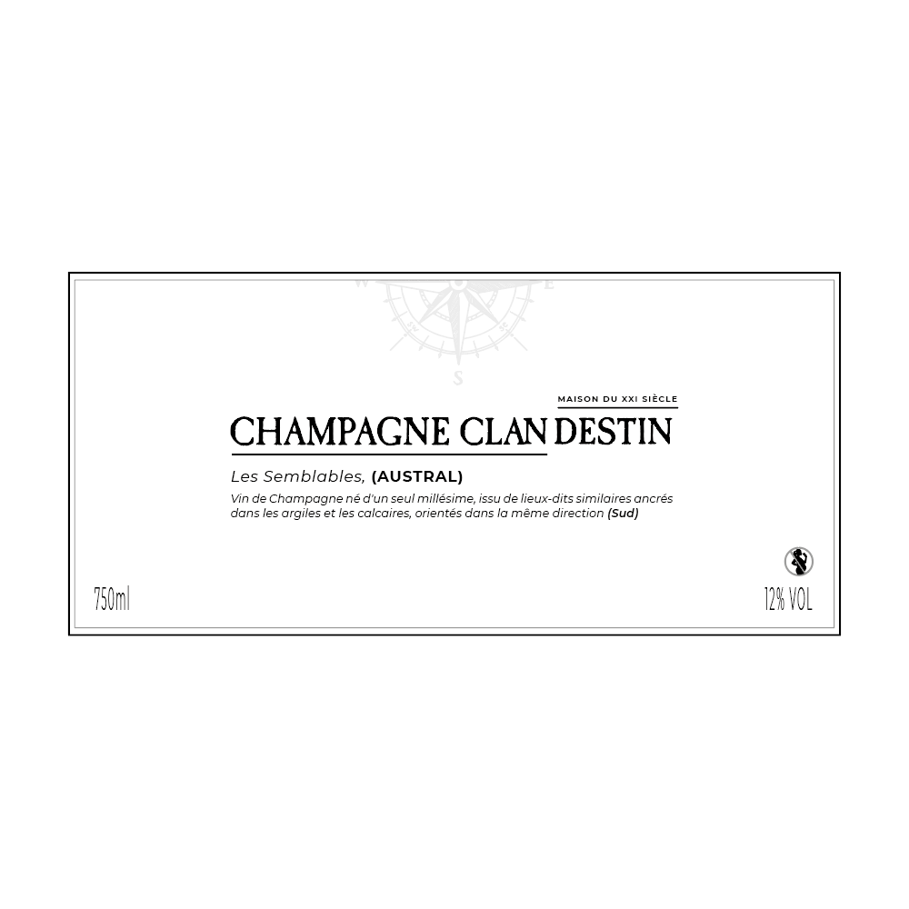 Champagne Clandestin "Austral" Brut Nature 2022