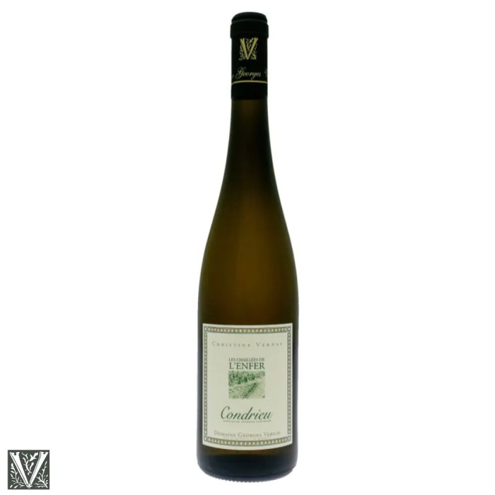 Domaine Georges Vernay Condrieu "Les Chaillées de l'Enfer" blanc sec 2018 (3 bouteilles) Domaine Georges Vernay Condrieu "Les Chaillées de l'Enfer" blanc sec 2018 (3 bouteilles)