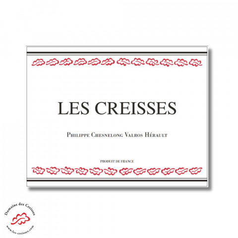 Domaine des Creisses rouge 2023 bouteille 2