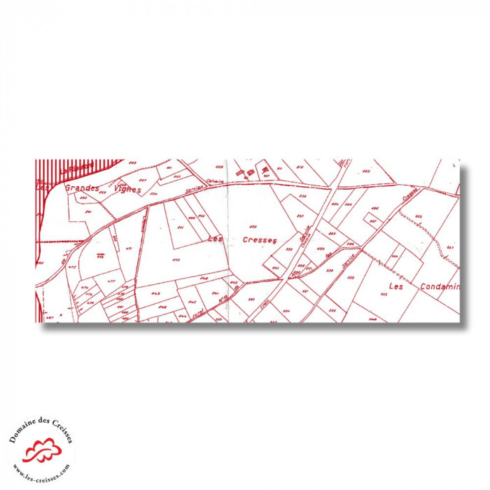 Domaine des Creisses rouge 2023 illustration