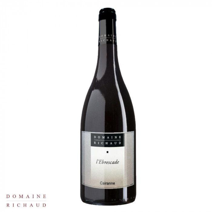 Domaine Richaud Cairanne L'Ebrescade rouge 2022 bouteille Domaine Richaud Cairanne L'Ebrescade rouge 2022 bouteille