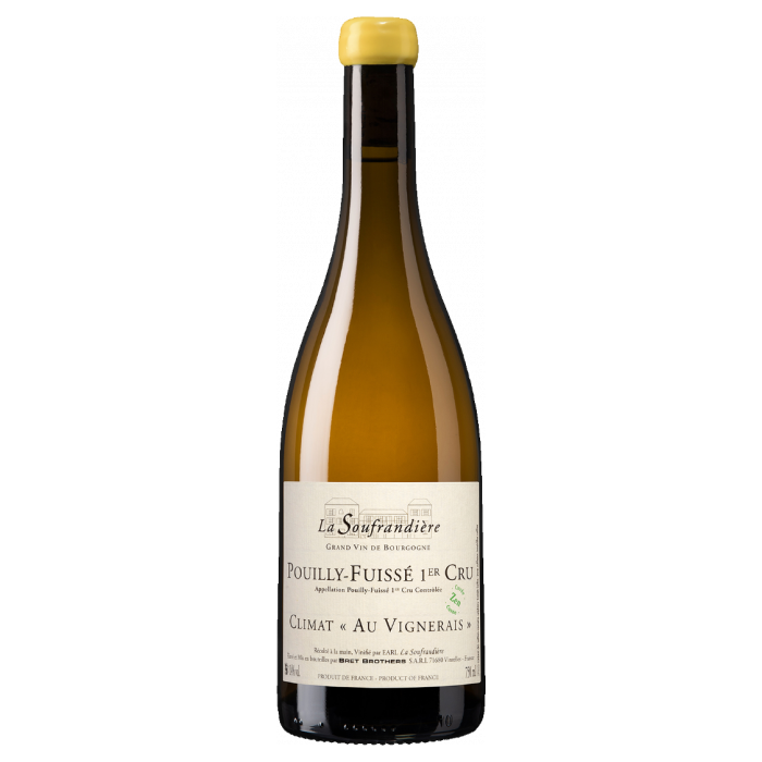 Bret Brothers La Soufrandière Pouilly-Fuissé 1er Cru "Au Vignerais" Zen blanc sec 2023 bouteille
