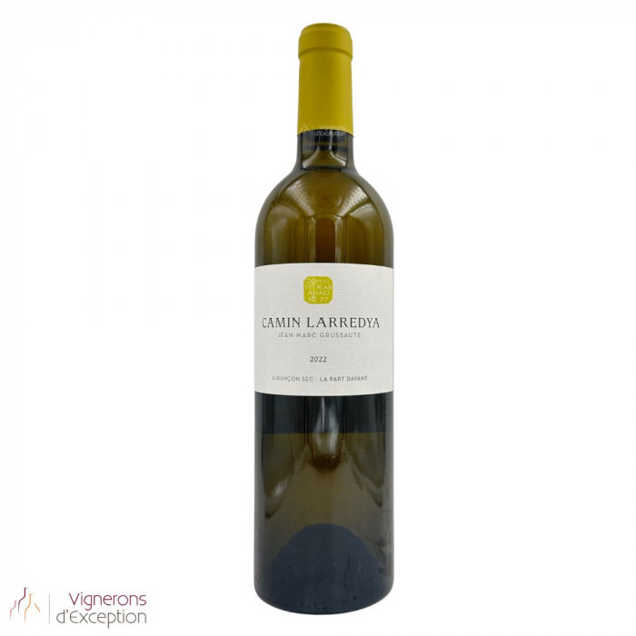 Domaine Camin Larredya Jurançon "La Part Davant" blanc sec 2023 bouteille Domaine Camin Larredya Jurançon "La Part Davant" blanc sec 2023 bouteille