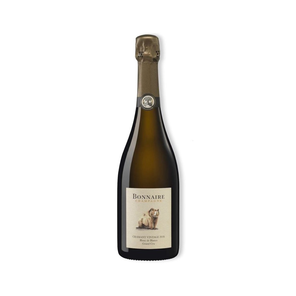 Champagne Bonnaire Grand Cru Blanc de Blancs Cramant Vintage 2016 Champagne Bonnaire Grand Cru Blanc de Blancs Cramant Vintage 2016