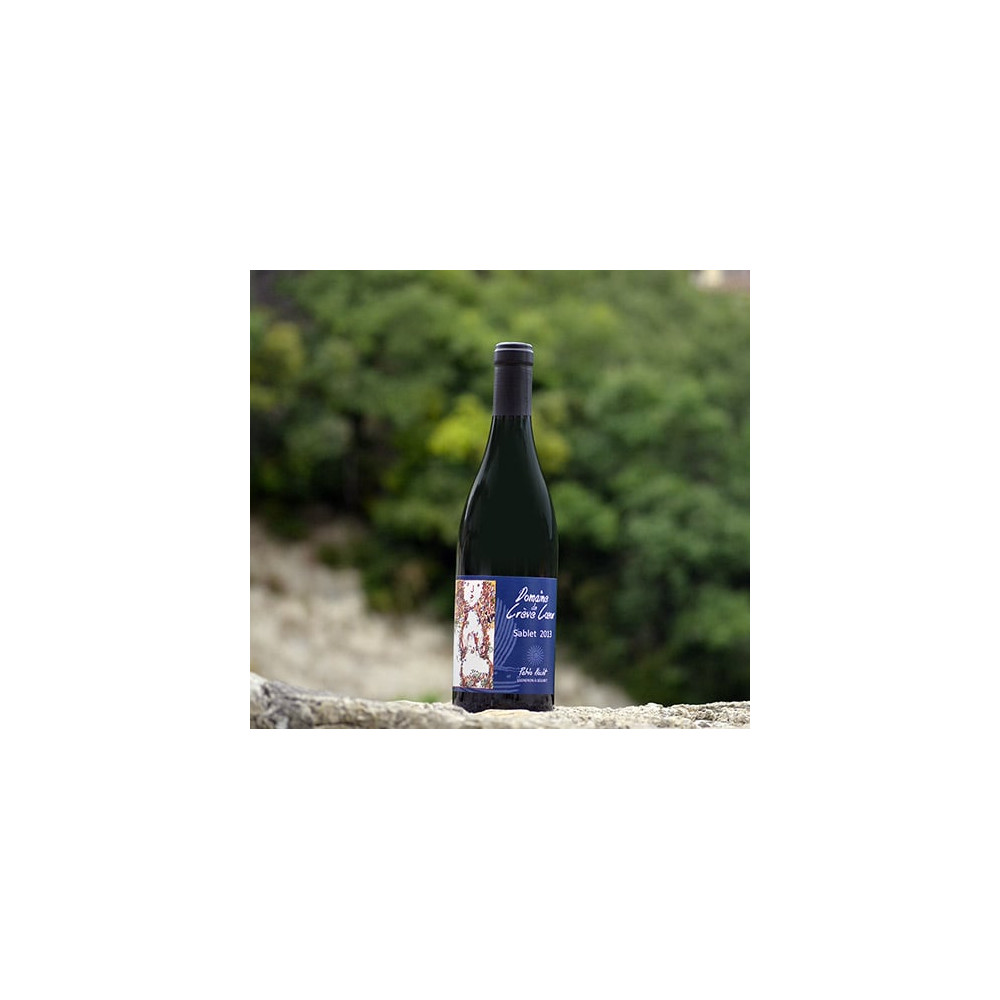 Domaine Crève-Cœur Côtes-du-Rhône Villages Sablet rouge 2023 bouteille