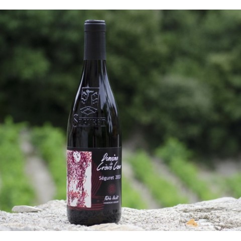 Domaine Crève-Cœur Côtes-du-Rhône Villages Séguret rouge 2023 bouteille