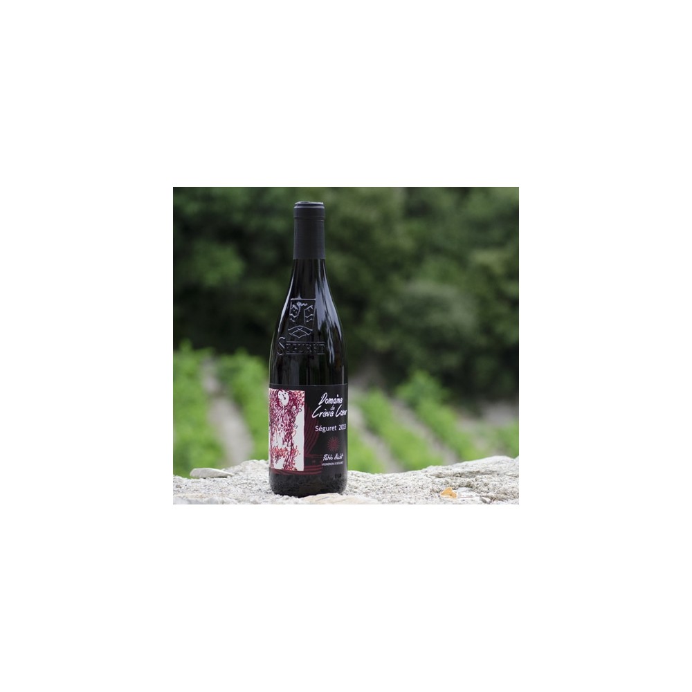 Domaine Crève-Cœur Côtes-du-Rhône Villages Séguret rouge 2023 bouteille Domaine Crève-Cœur Côtes-du-Rhône Villages Séguret rouge 2023 bouteille