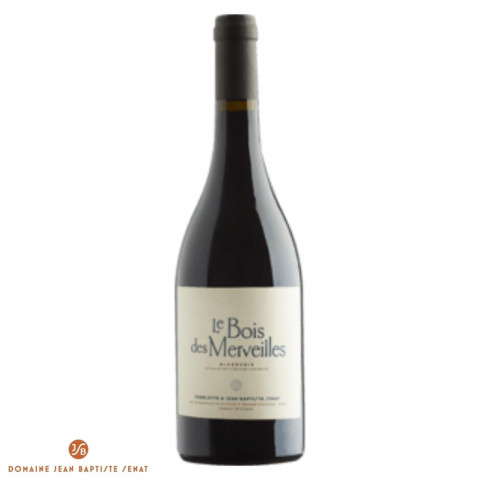 Domaine J-B. Sénat Minervois "Le Bois des Merveilles" rouge 2023 etiquette 2