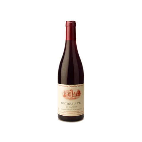 Domaine Chapelle Santenay rouge 1er cru "Les Gravières" 2023 bouteille