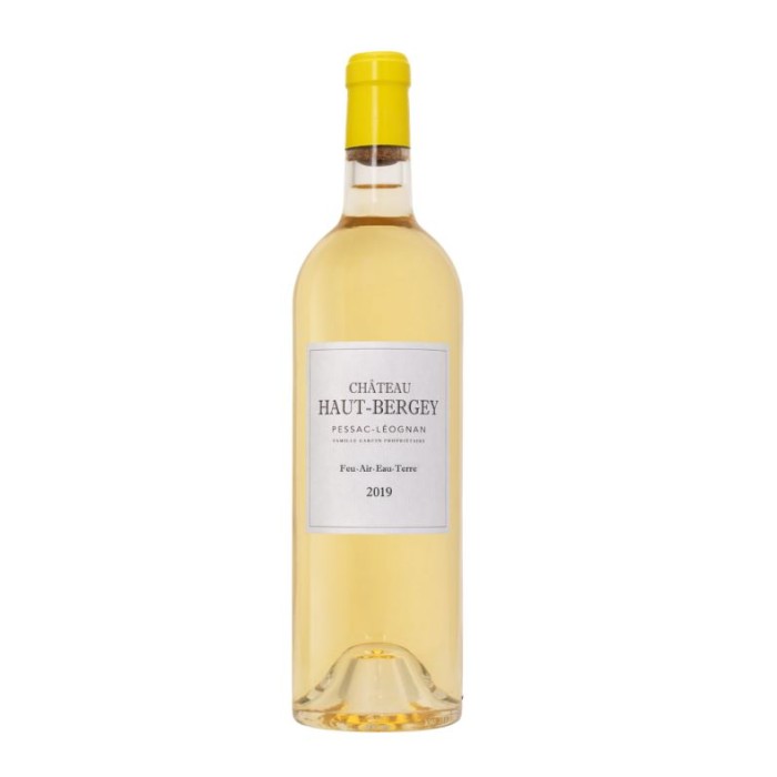 Château Haut-Bergey Pessac-Léognan "4 éléments" blanc sec 2019 bouteille Château Haut-Bergey Pessac-Léognan "4 éléments" blanc sec 2019 bouteille