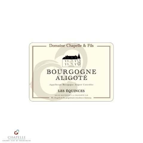 Domaine Chapelle Bourgogne aligoté dry white 2023 2