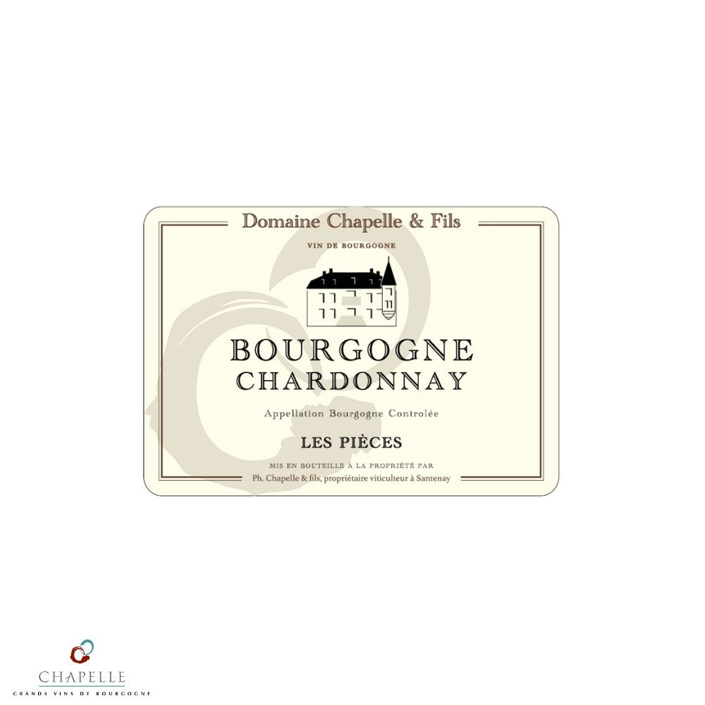 Domaine Chapelle Bourgogne chardonnay dry white 2023