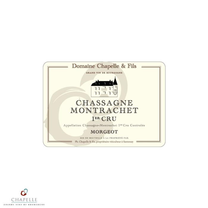 Domaine Chapelle Chassagne-Montrachet 1er Cru "Morgeot" red 2023