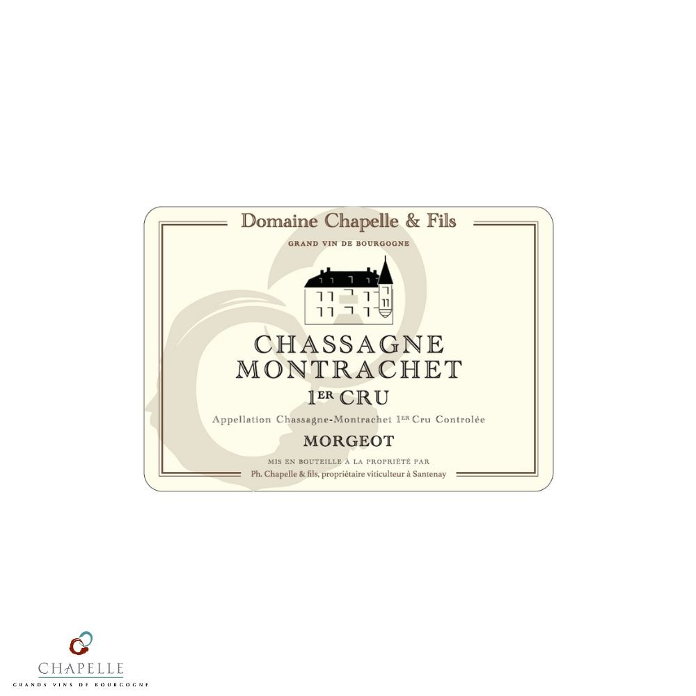 Domaine Chapelle Chassagne-Montrachet 1er Cru "Morgeot" red 2023 MAGNUM Domaine Chapelle Chassagne-Montrachet 1er Cru "Morgeot" red 2023 MAGNUM
