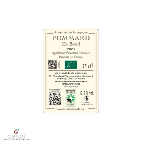 Domaine Chapelle Pommard red 2023 2