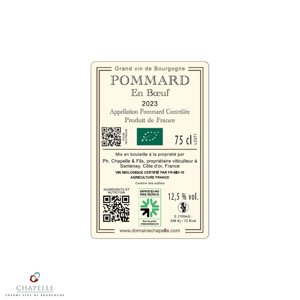 Domaine Chapelle Pommard red 2023