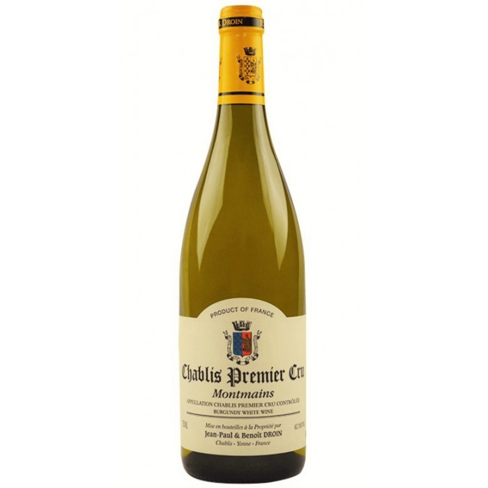 Domaine J-P et Benoit Droin Chablis 1er Cru Montmains 2023 bouteille