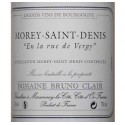 Domaine Bruno Clair Morey Saint Denis En la rue Vergy blanc 2013 etiquette