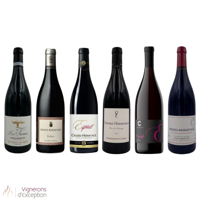 Découverte Crozes-Hermitage rouge Découverte Crozes-Hermitage rouge