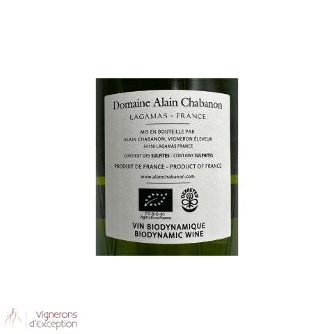 Domaine Alain Chabanon "Petit Trélans" blanc sec 2022 2