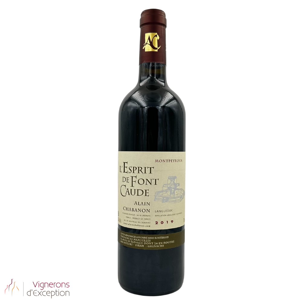 Domaine Alain Chabanon "Esprit de Font-Caude" red 2019 Domaine Alain Chabanon "Esprit de Font-Caude" red 2019