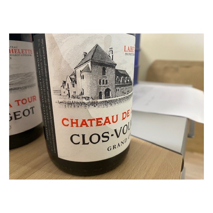 Chateau de la Tour Clos Vougeot Grand Cru red 2022  (damaged labels)