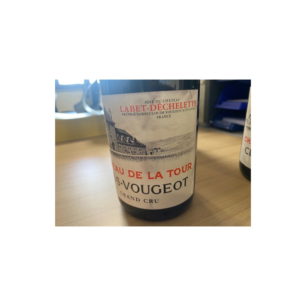 Chateau de la Tour Clos Vougeot Grand Cru red 2022  (damaged labels)