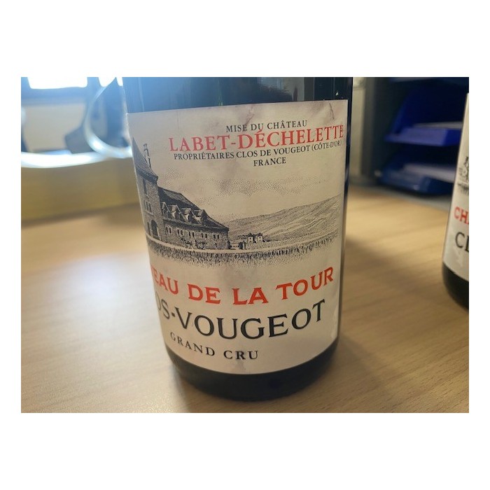 Chateau de la Tour Clos Vougeot Grand Cru red 2022  (damaged labels)