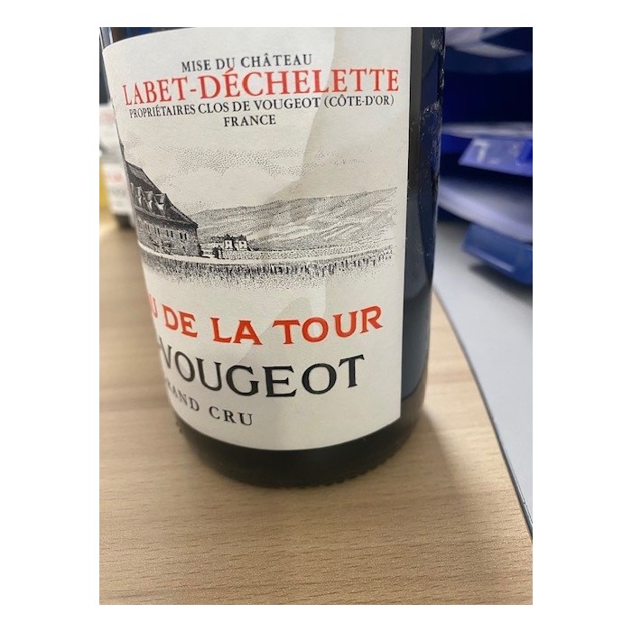 Chateau de la Tour Clos Vougeot Grand Cru red 2022  (damaged labels)