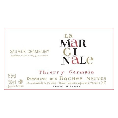 domaine des roches neuves saumur champigny la marginale 2023 etiquette