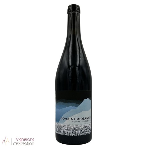 Domaine Miolanne Côtes d'Auvergne "Volcane" rouge 2024 bouteille