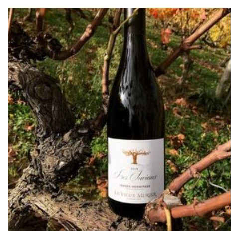 Le Vieux Murier Crozes Hermitage "Les Saviaux" rouge 2023 bouteille 2