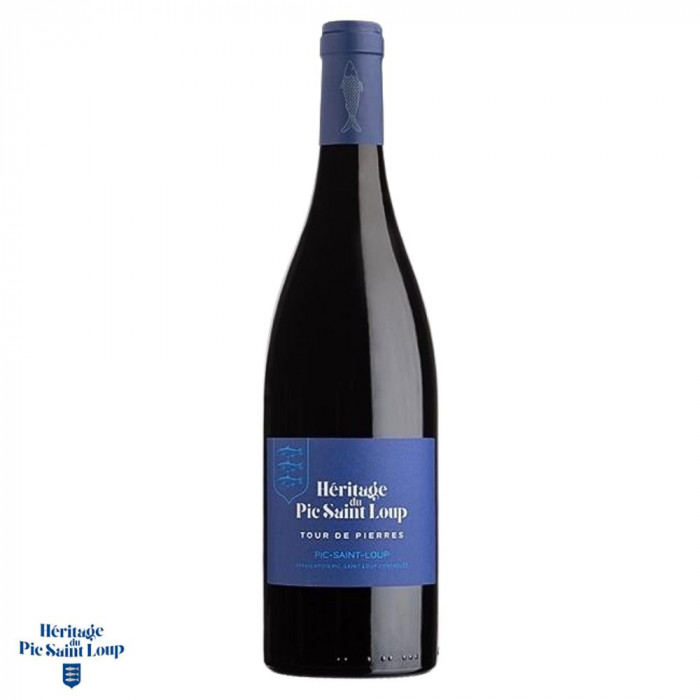 Héritage du Pic Saint-Loup "Tour de Pierres" Rouge 2023 bouteille