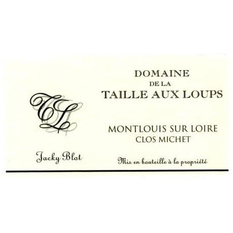 Domaine de la Taille aux Loups Montlouis-sur-Loire "Clos Michet" blanc sec 2013