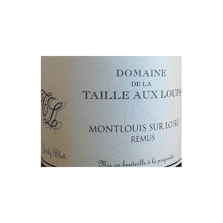 Domaine de la Taille aux Loups Montlouis-sur-Loire "Remus" blanc sec 2012