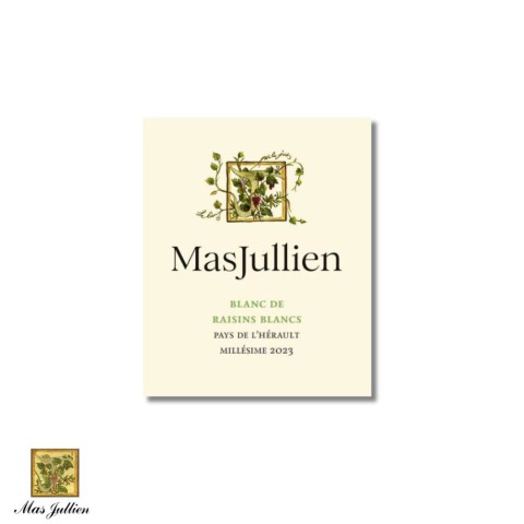 Mas Jullien "Blanc de raisins blancs" 2023 (3 bouteilles)