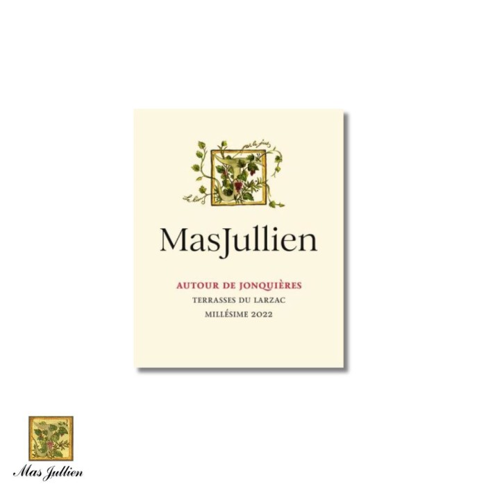 Mas Jullien "Autour de Jonquieres" red 2022 MAGNUM Mas Jullien "Autour de Jonquieres" red 2022 MAGNUM