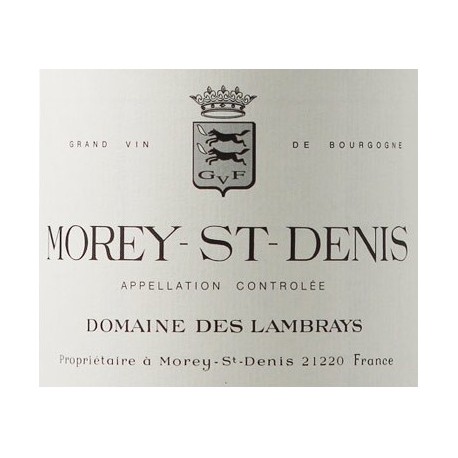 Domaine des Lambrays Morey Saint Denis rouge 2013