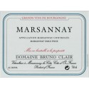 Domaine Bruno Clair Marsannay blanc sec 2013 etiquette