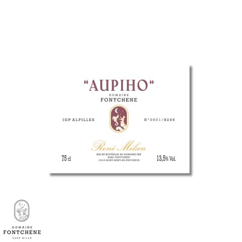 Domaine Fontchêne "Aupiho" rouge 2021 bouteille 2