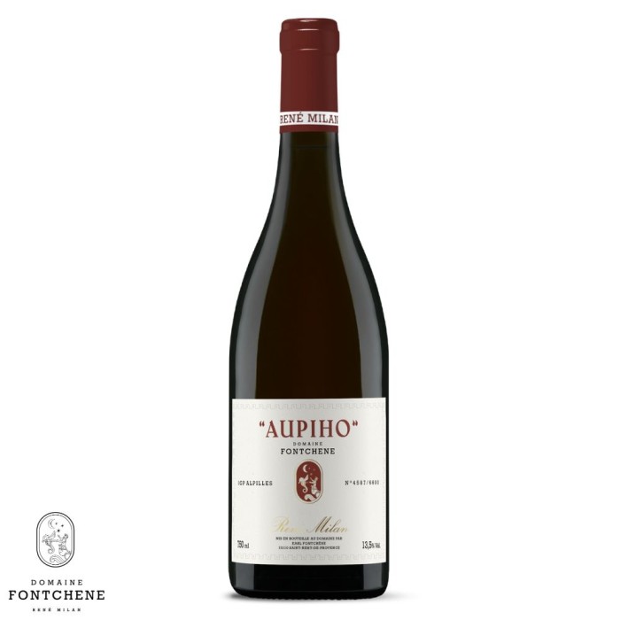 Domaine Fontchêne "Aupiho" rouge 2021 bouteille